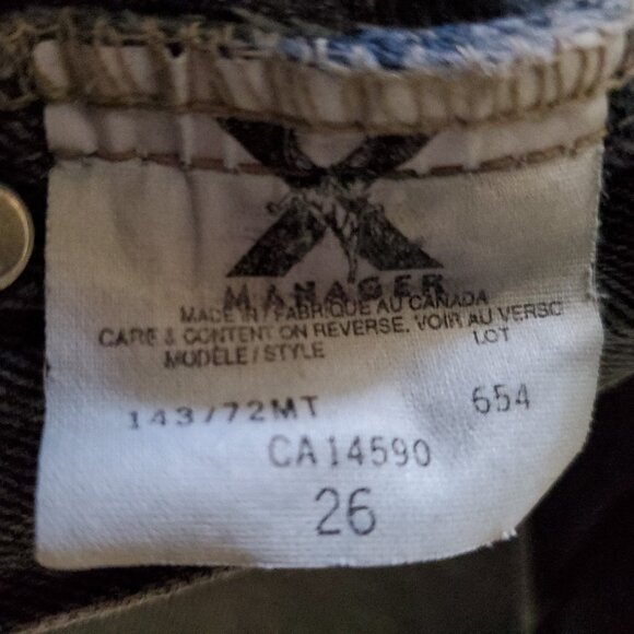 *Rare* Manager Mocassino size 26 jeans - Picture 6 of 6